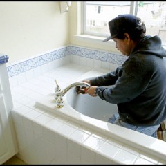 bathtub installtion
