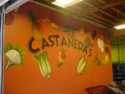 Inside Castaneda's Market place